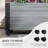 Outdoor Wooden Planter with Wheels-362850545