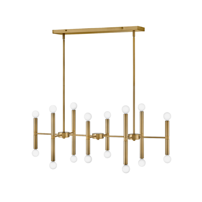 Jamir 16-Light Chandelier, Doré