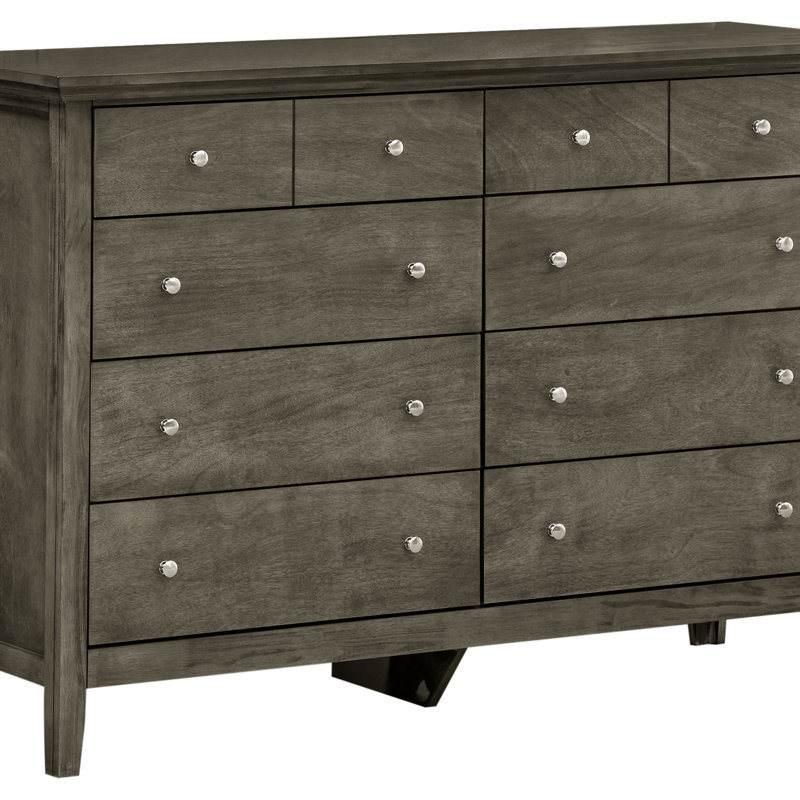 Commode Hammond G5490-D, élégante commode moderne, Gris