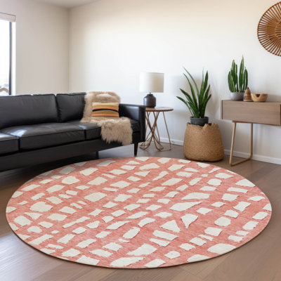 Lamanna Washable Striped Indoor / Outdoor Rug