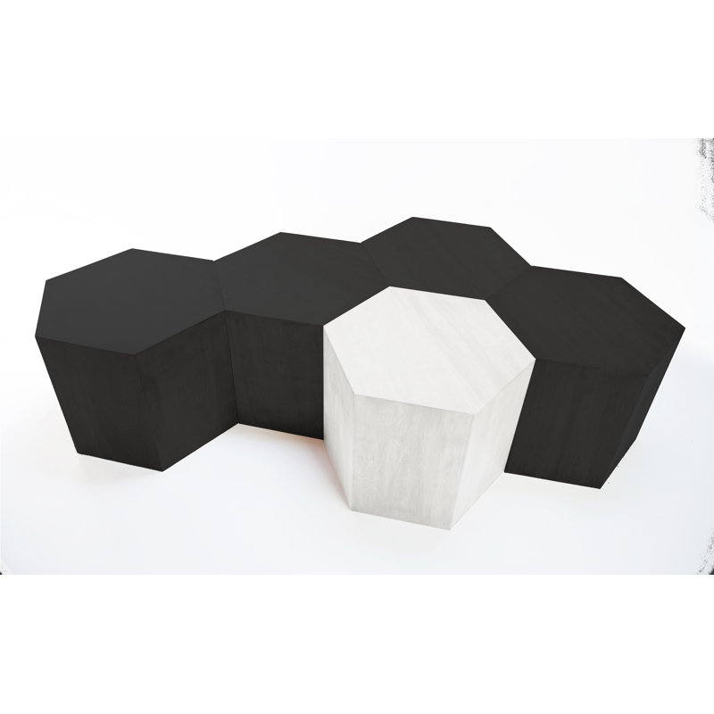 Coffee Table, 16" H x 40" L x 40" W, Matte Gray
