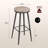 Swivel Bar Stools With Footrest For Kitchen Islands, Effortless 360° Rotation And Retro Design For Enhanced Comfort And Style