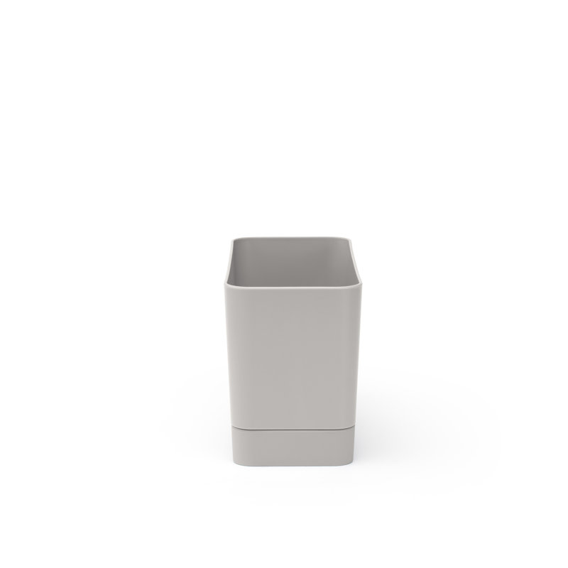Brabantia Sinkside Plastic Caddy Organizer, Mid Gray