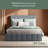 Upholstered Platform Bed With A Hydraulic Storage System-572496863