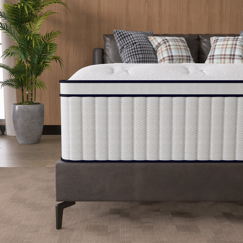 Matelas hybride moyen Alwyn Home, Grand lit, 12"