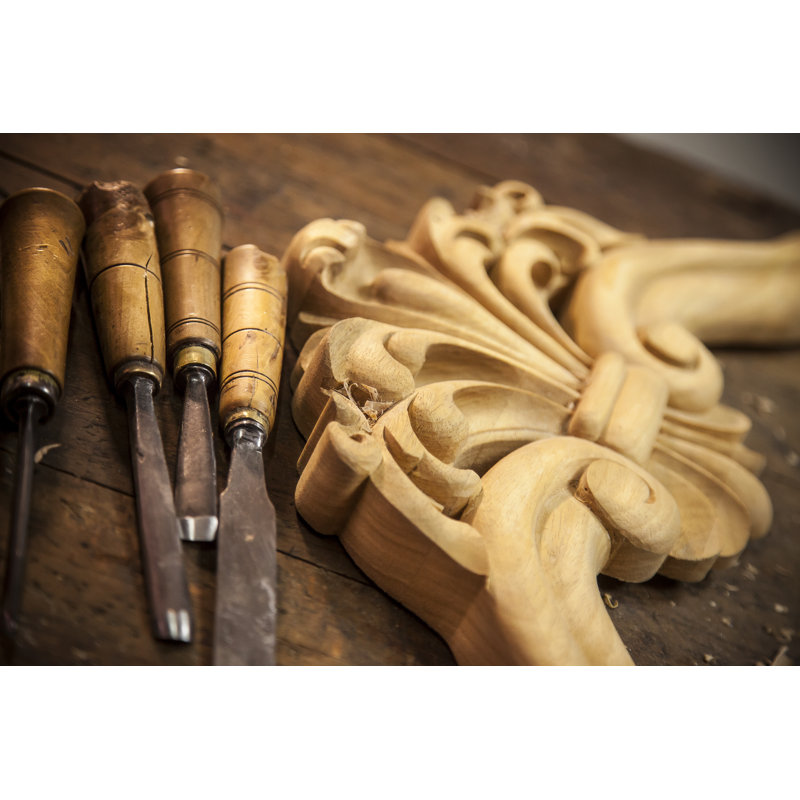 Carpenter's Chisel - Wrapped Canvas Print, 30cm H x 46cm W x 3.8cm D