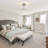 Deralyn Semi Flush Mount Ceiling Light, Modern Crystal Ceiling Light Fixture,Small Close to Ceiling Light for Living Room Bedroom Hallway Bathroom Kitchen Entryway with E26 Base-2007703465