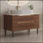 Meuble-lavabo 36 po avec lavabo intégré en céramique et tiroirs à fermeture en douceur, conception autoportante ou murale-105742787