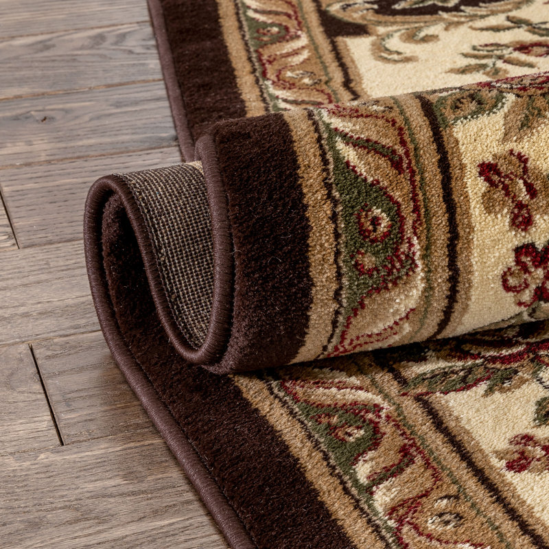 Conte Oriental Synthetic Area Rug, Runner 67 x 220cm