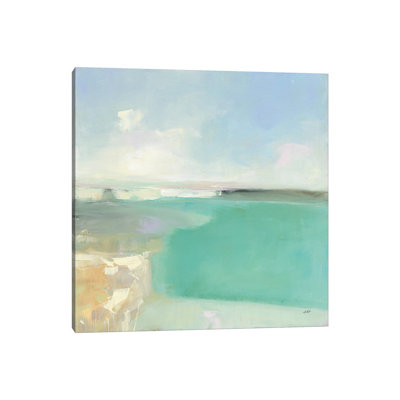 Summer Coastline 1 Piece Wrapped Canvas Painting