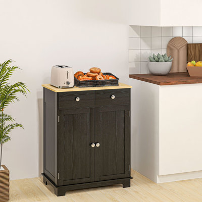 Buffet avec comptoir, armoire de cuisine moderne, armoire à café