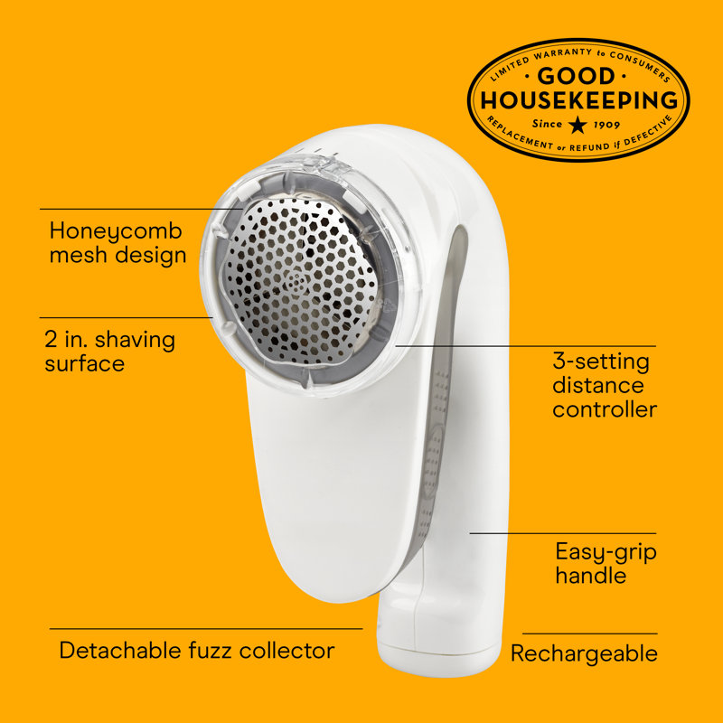 Conair CompleteCare Fabric Shaver Rechargeable - White/Gray