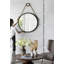 Miroir rond 29,5 po avec cadre noir