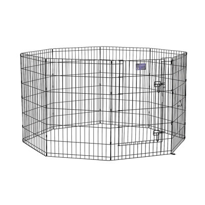 MidWest Homes for Pets E-Coat Exercise Pen w/Door for Dogs