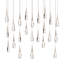 Hibiscus 23 Light Crystal LED Multi-Light Pendant-1062106769-1059410156