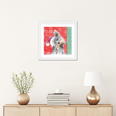 "Holiday Puppy III" par Patricia Pinto, reproduction d’art