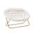 Folding Double Saucer Chair With Steel Frame-1185112908