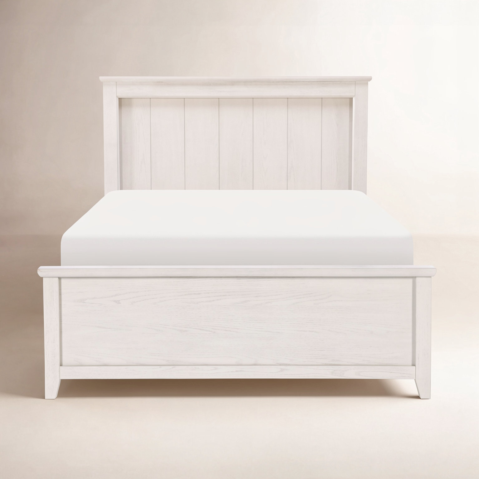 August Complete Panel Bed With LED Light, Full