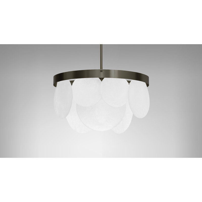 Sasha 3 - Light Chandelier, Dark Bronze