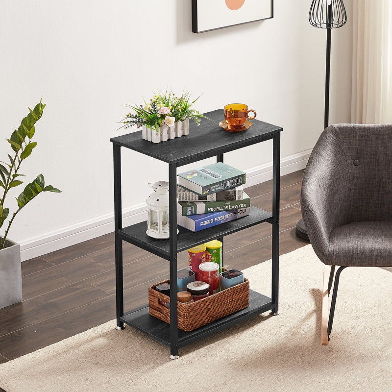 Ortha End Table, Charcoal Gray