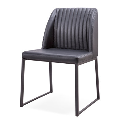 Dejonae 18.5'' H Leatherette Upholstered Side Chair