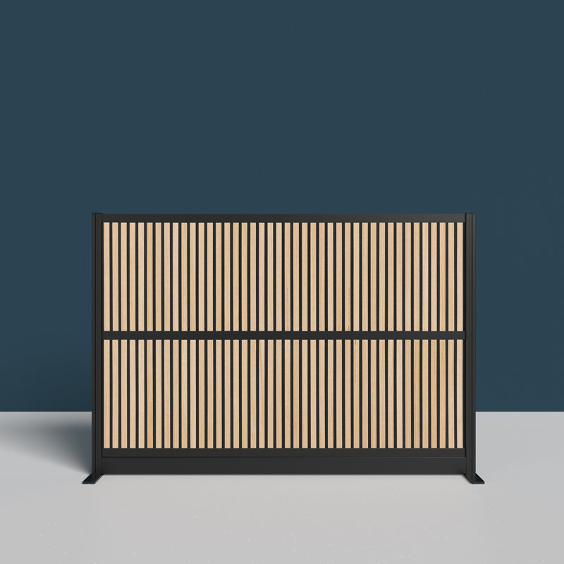 Harmony Grove Modular Wall Room Divider System, 70" H x 48" L