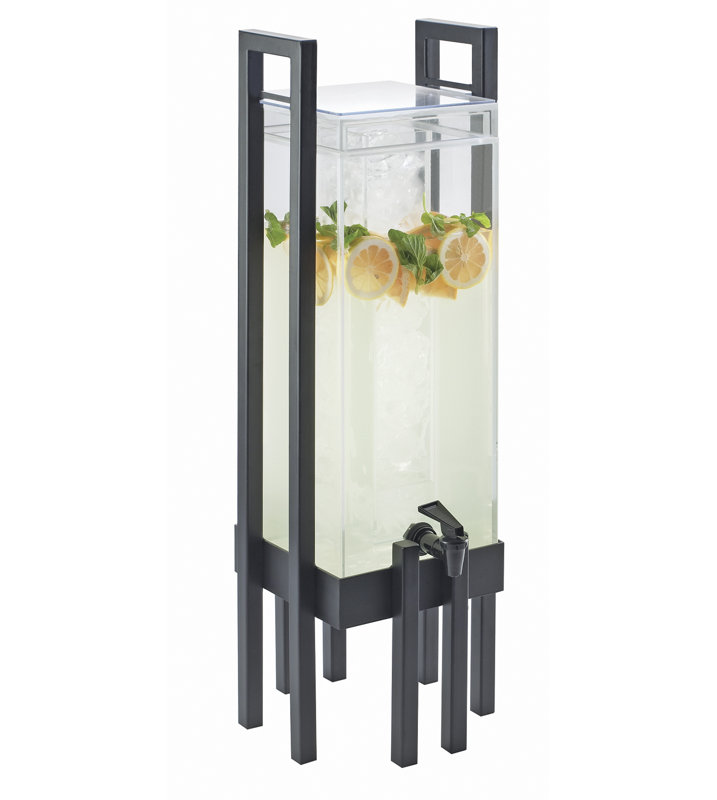 3G Bev Disp W/Secure Lid, Black