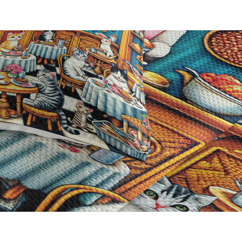 Coverlet, King Coverlet + 2 Standard Shams