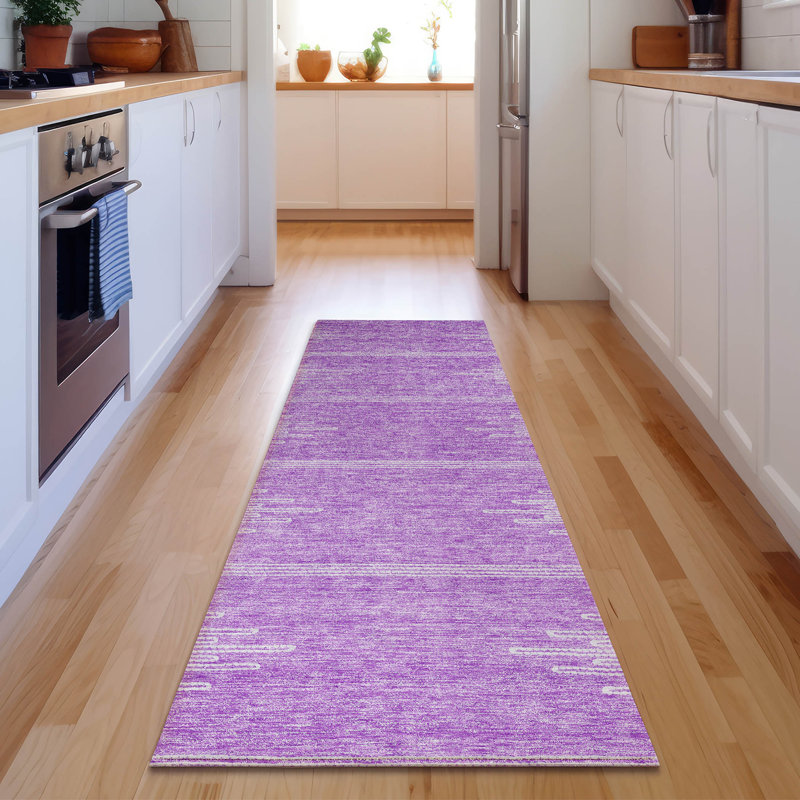 Premium Machine Washable Cerrito Lavender Rug, Runner 2'3" x 7'6"