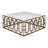 Brass Gate Solid Wood Top Coffee Table