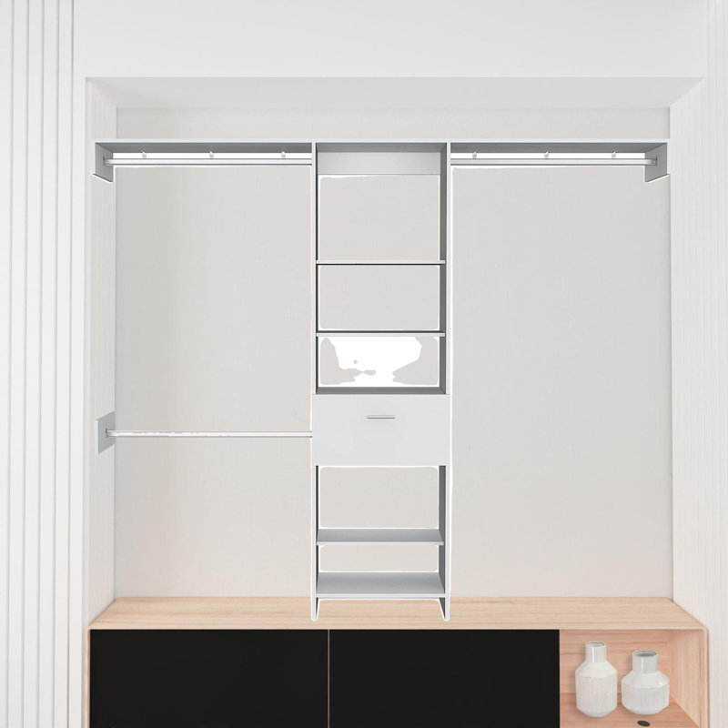 Ensemble de démarrage pour système de placard l 98,4 po Anikesh