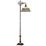 Diane 70'' Mahogany Bronze Task Floor Lamp