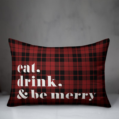 Plaid Throw Pillow