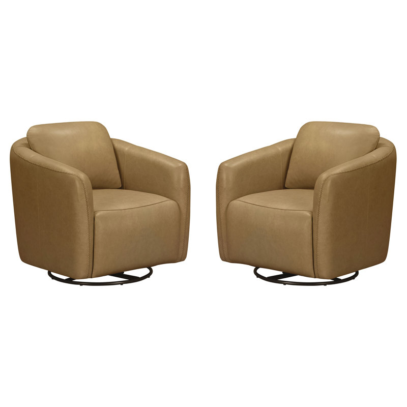 Ensemble de deux fauteuils pivotants à bascule, Souci de la Renaissance