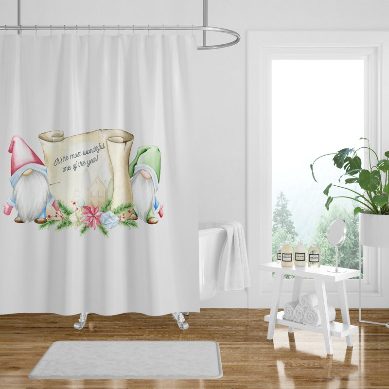 Granit Shower Curtain, 72'' H x 70'' W