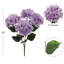 Arrangement floral lilas artificiel