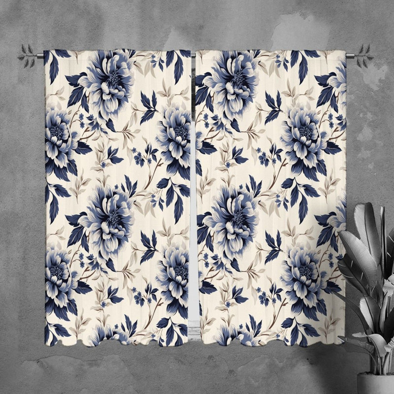 Paire de rideaux obscurcissant en polyester Roid, L 20 po x L 82 po