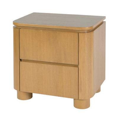 Table de chevet 2 tiroirs Mari