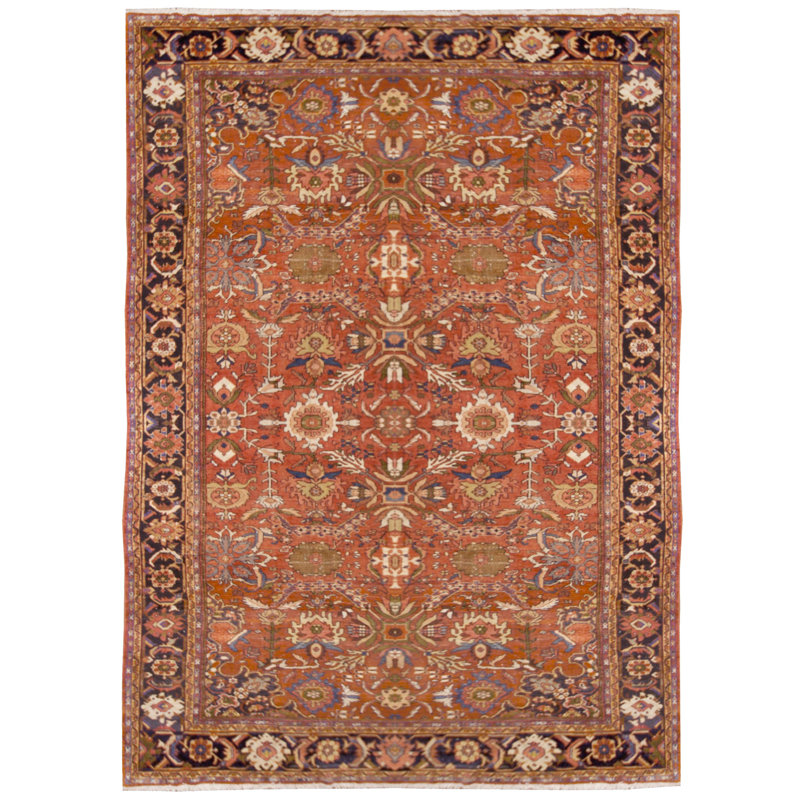 Mahal One-of-a-Kind 9'2" X 12'9" Hand Knotted Area Rug