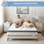  Mattress 90x200 Cm, Height 25 Cm, Pocket Spring Mattress, Medium Firmness H3, 7-zone Orthopaedic Mattress With Oeko-tex Certification, Spring Mattress With Gel Memory Foam-408677172