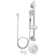 Caspian ADA Hand-held Shower Tub Combinations with Grab Slide Bar