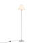 Arvonio 188cm Chrome Traditional Floor Lamp