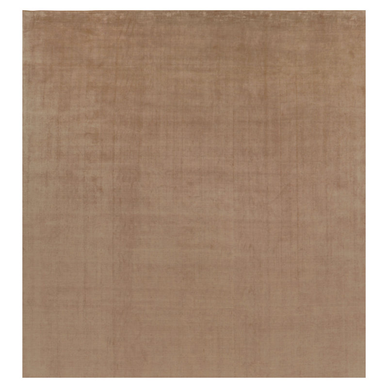 Textural Handmade Kilim Silk Area Rug