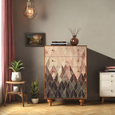 Armoire décorative de salon d'art moderne français