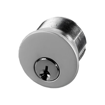 Brixwell 19-573 Mortise Cylinder 5 Pin Keyed Alike in Pairs Aluminum Finish