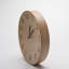 Horloge murale en bois massif hêtre 8,7"