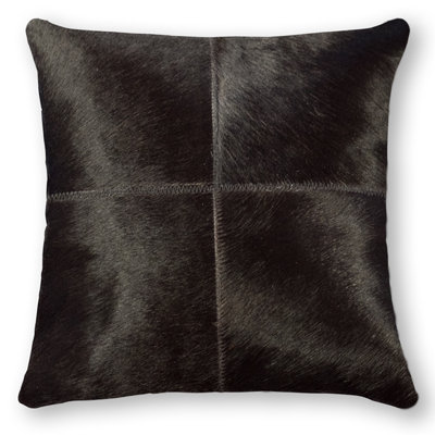Coussin 18 "en peau de vache