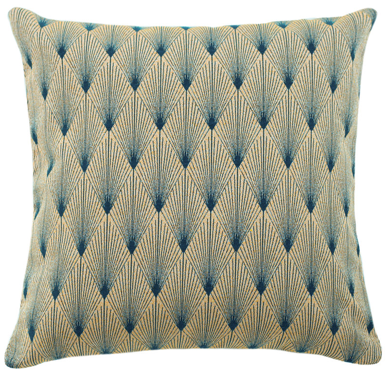 Zara Abstract Square Cushion Cover, Light Grey
