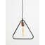 Krull 1 - Light Black Bulb Pendant