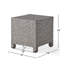 Table d'appoint cubique en osier 18 po Puerta-70831475